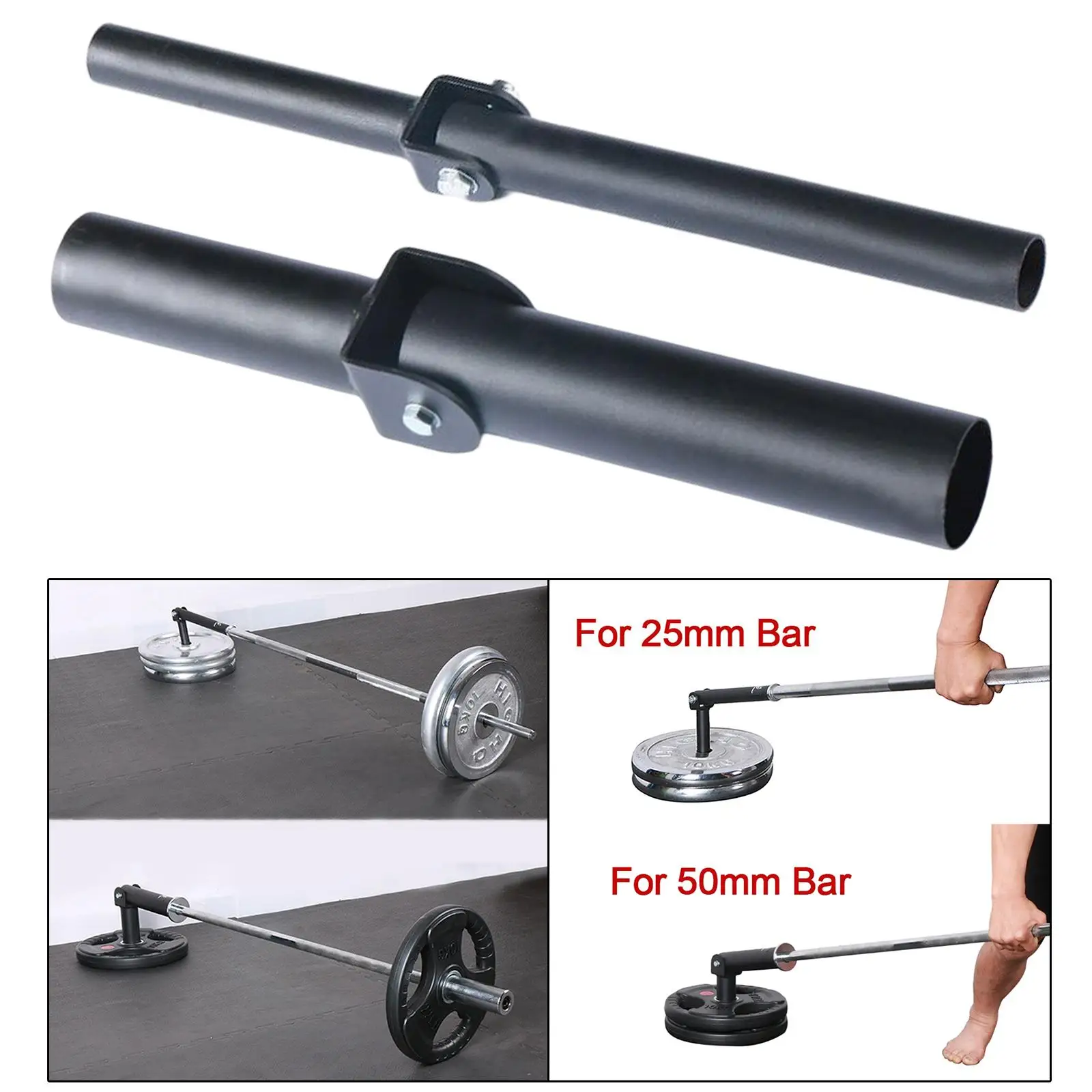 Landmine Attachment Barbell Attachment Multi Function Heavy Duty Barbell Bar for Equipment Gym Exercises Workouts Deadlift