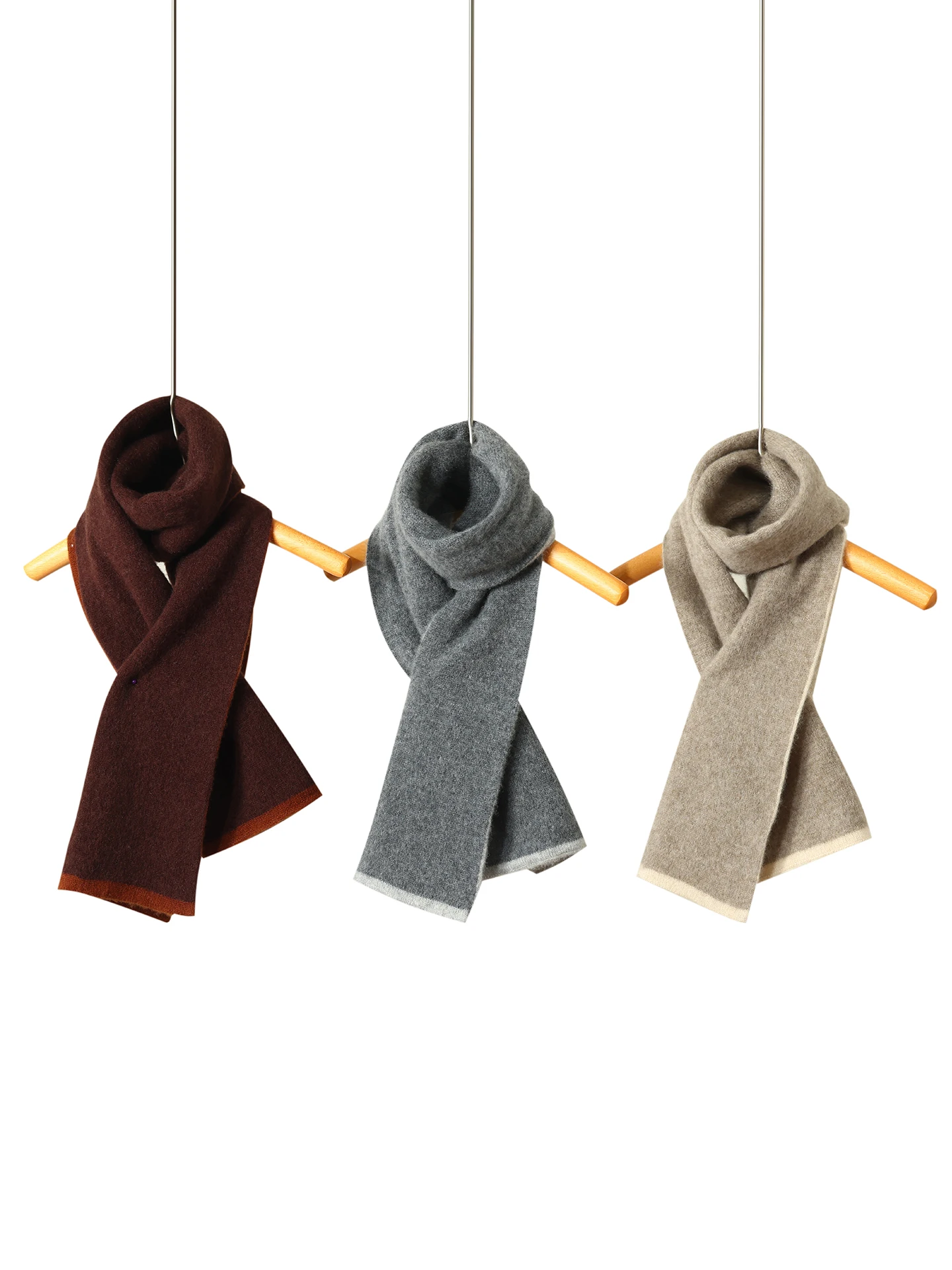 TLOML nouveau femmes 100% laine mérinos croix écharpe Style Simple automne hiver doux garder au chaud laine mérinos tricots mode écharpe