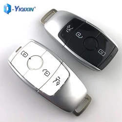 Yiqixin 3 Knoppen Smart Remote Key Case Shell Voor Mercedes Benz C200l E300l S320 S350l Glc W213 E300 E400 E43 2018 E S Klasse Fob