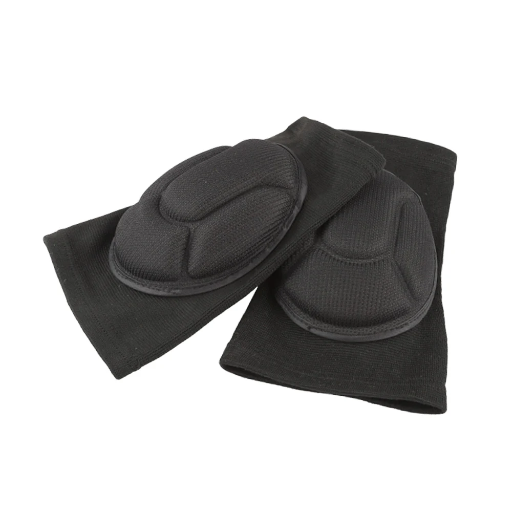 

Sponge Knee Pads Black Mens Sports Kneepads Durable Volleyball Cycling Team Sports Football Knee Brace Protector