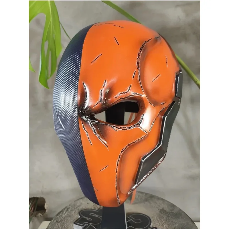

FC6Anime Deathstroke Cosplay Mask Terminator Helmet For Women Men Slade Joseph Wilson Cosplay Shoes Masks Costume Props Par@FC8！