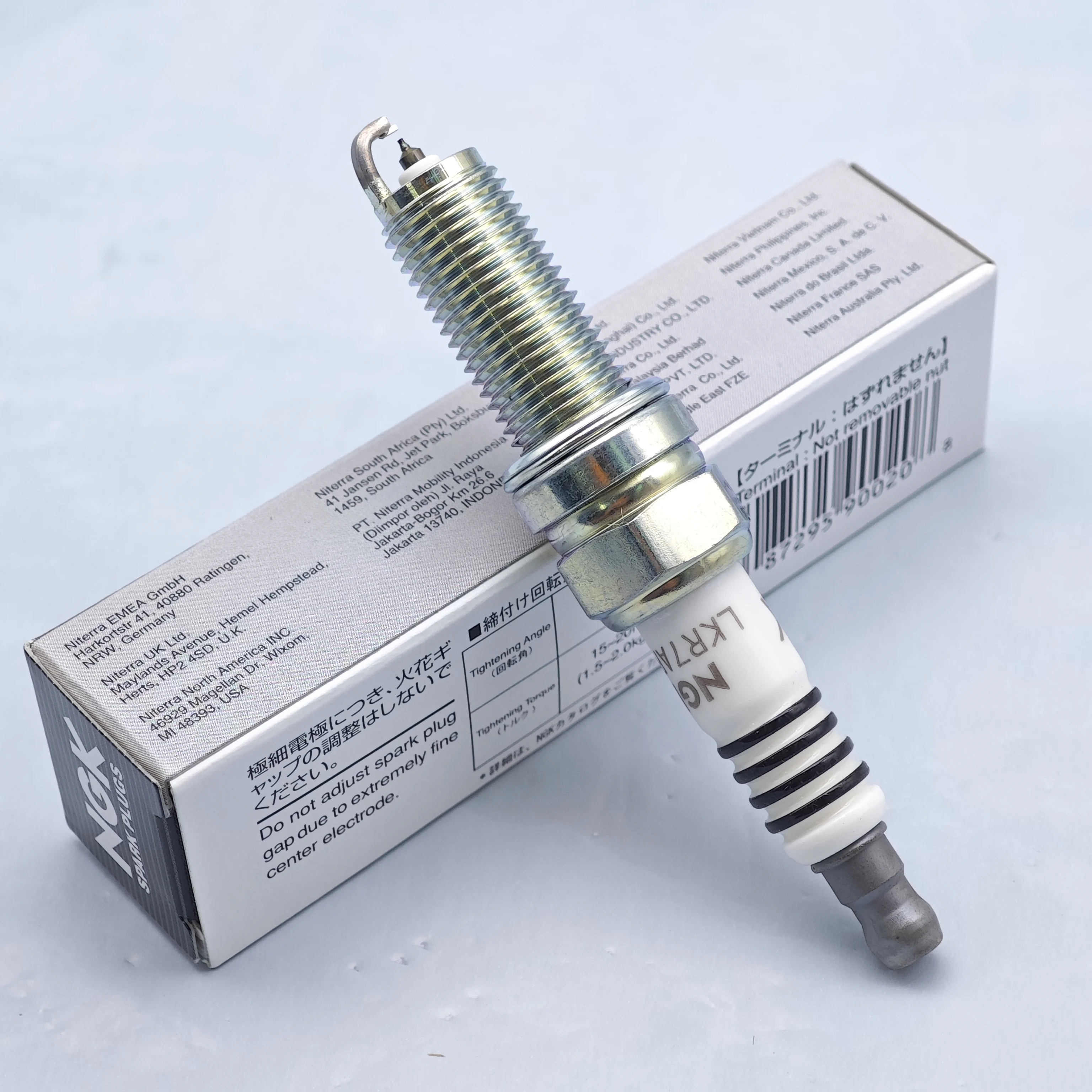 1pcs Original NGK Ruthenium RX High Ignitability Spark Plug LKR7ARX-P 90020