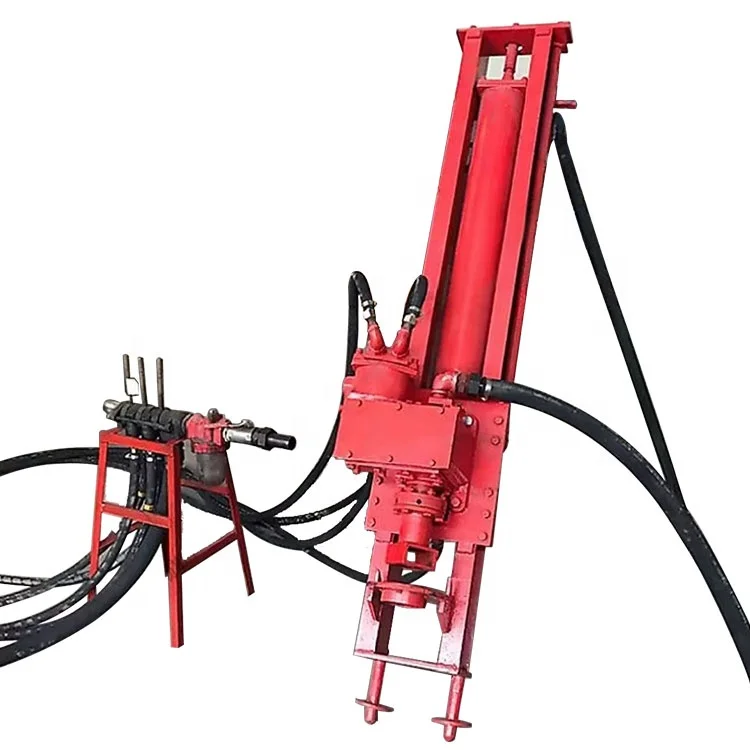 Mining 25m depth 80-100mm small DTH borehole drilling rig price trade rock drilling machine portable electrical