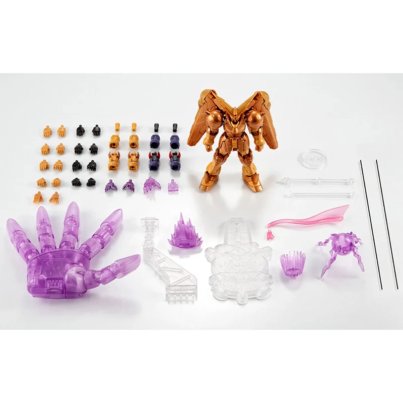 Bandai Echt Shokugan G FRAME GF13-001NHII MASTER GUNDAM [MEIKYOSHISUI Ver.] & optie Onderdelen Set Anime Action Figure Model Cadeau