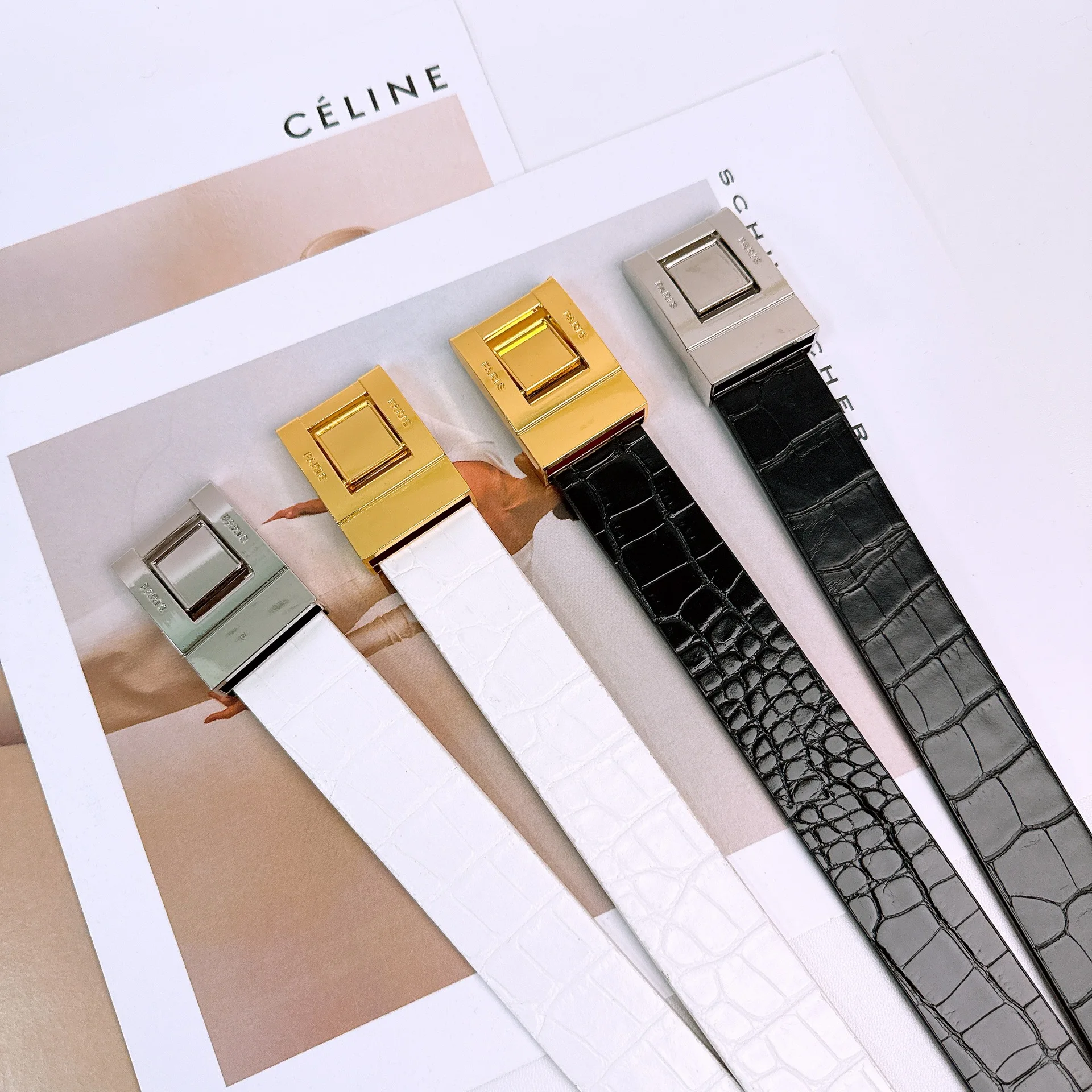 Женский узкий кожаный ремень, однотонный винтажный металлический ремень с пряжкой, регулируемый тонкий пояс для платья, джинсов, пальто