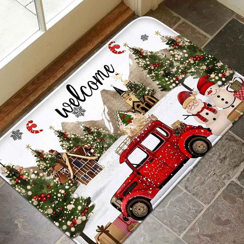 

Flannel printed cartoon carpet, used as an indoor mat for doorways, living rooms, bedrooms, kitchens, and laundry rooms