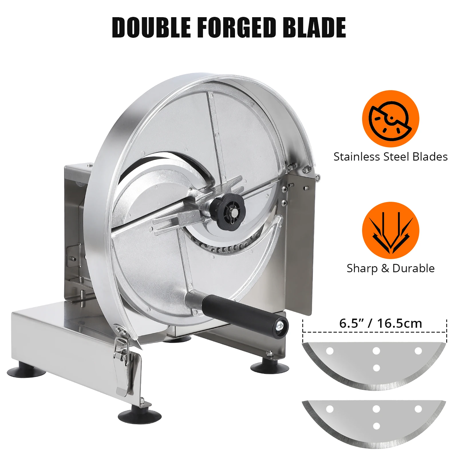 Commercial Vegetable Slicer Manual Potato Tomato Slicing Machine Onion Slicer Stainless Steel Vegetable Cutter Fruit Slicer