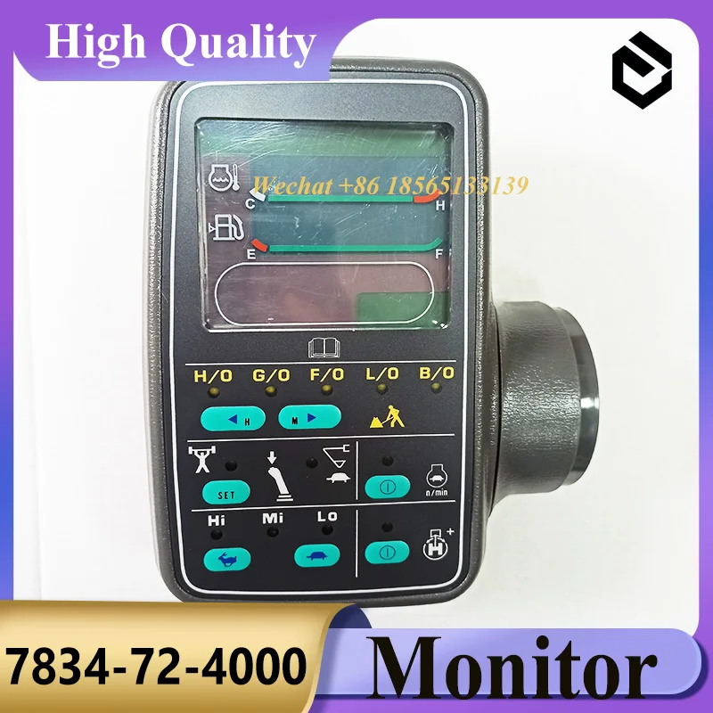 

Экскаватор 7834-72-4000, панель дисплея монитора двигателя 6D95, 7834724000 для PC200-6 PC220-6 PC230-6