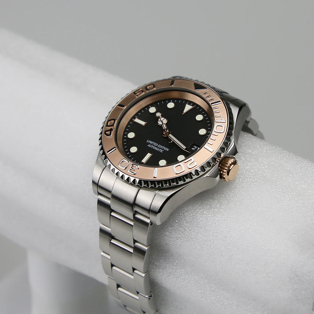 

20ATM 316L Stainless Steel Watch Fit NH34/5/6/8 Movement Compatibility SKX007 Parts Watch Case