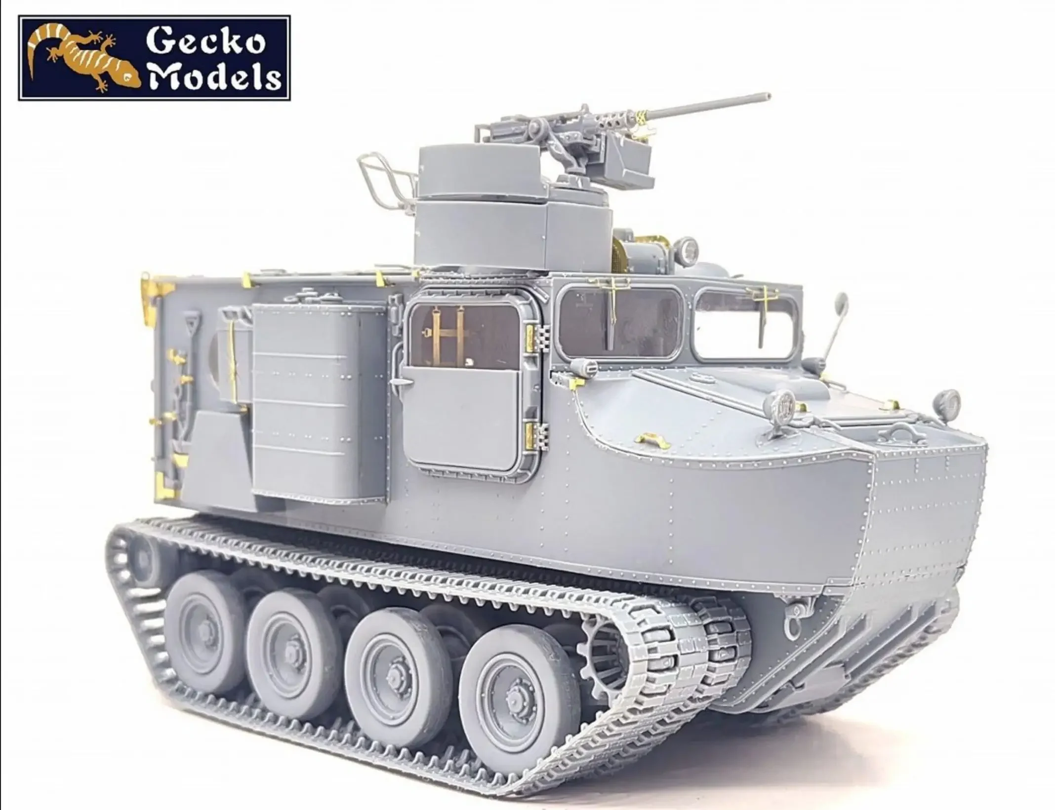 Modelos Gecko montar modelo kit 35GM0102 escala 1/35 US M76 transportador de carga anfíbio OTTER produção inicial