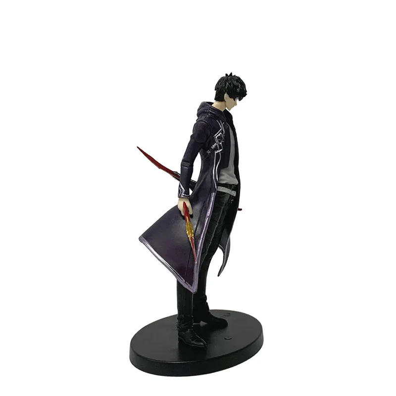 18cmQ Auf Lager: Solo Leveling (Anime-Version) Figur – Sung Jinwoo Actionfigur aus PVC, Sammlermodell, Anime-Ornament zur Dekoration – Detail 4
