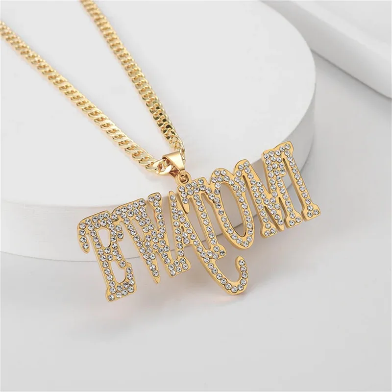 

Custom Made Golden Decoration Kawaii Military Couple Pendants Boho School Child Necklaces Pendants Men Address Special Edition