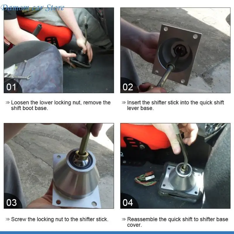 

A2UC Кронштейн рычага переключения передач для 206 306, алюминиевая короткая база переключения передач