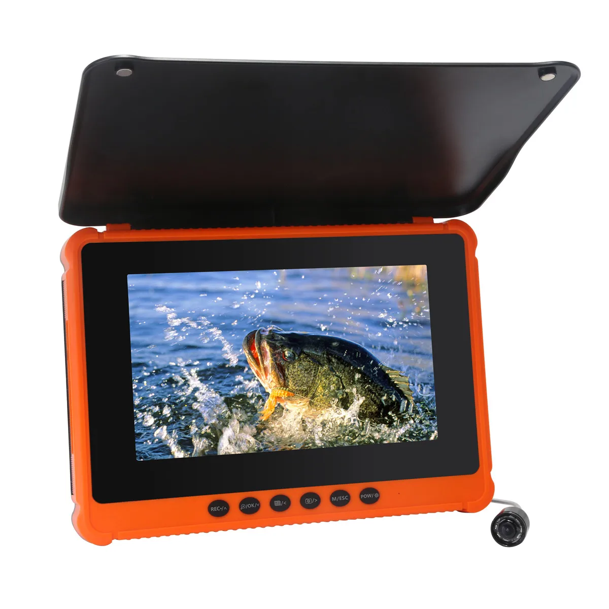 9 Inch IPS Screen 2MP  1080P 120Degree Wide Angle Underwater 20m Fishing Camera DVR Take Photo and Video Fish Finder