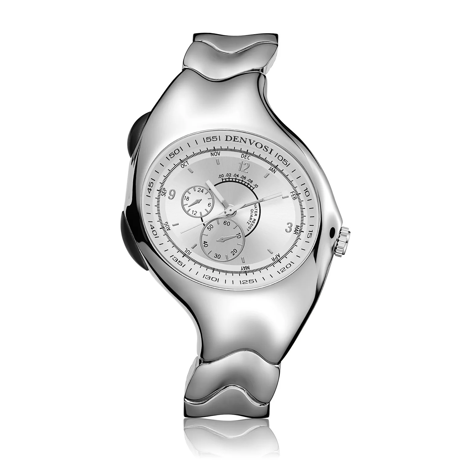 Suitable for Medieval Special-shaped Decorative Alloy Watches, Twisted Retro Fashion High-end Niche Quartz Watches