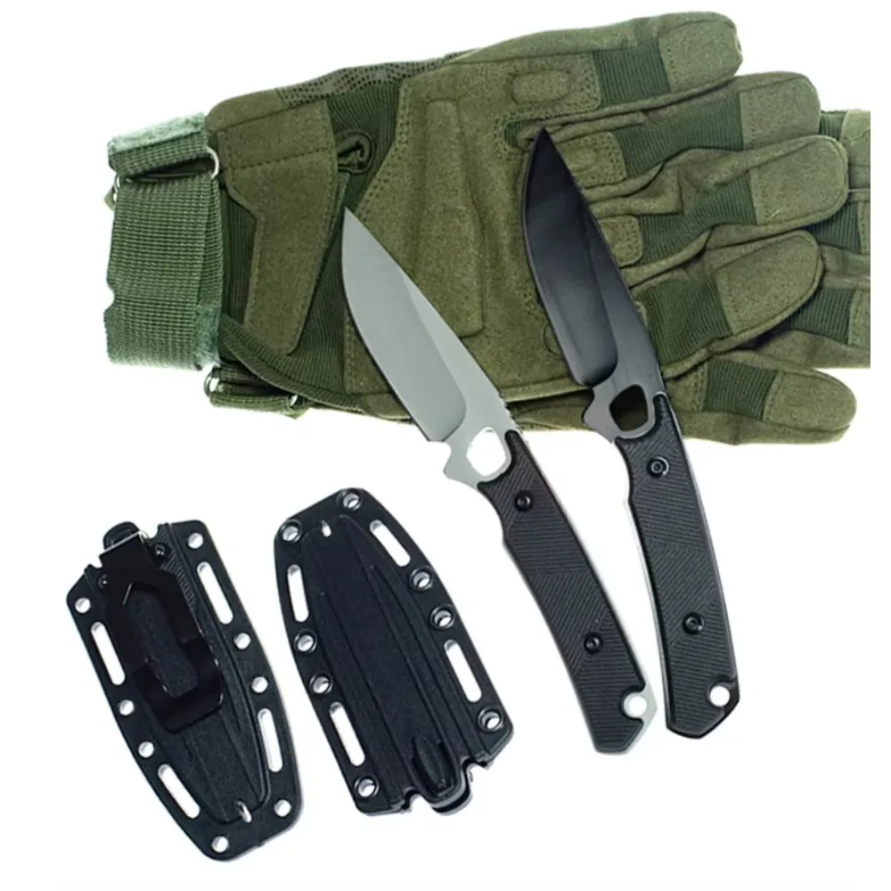 

EDC уличный прямой нож из нейлонового волокна, рюкзак, охота, рыбалка, портативный многофункциональный инструмент для самообороны