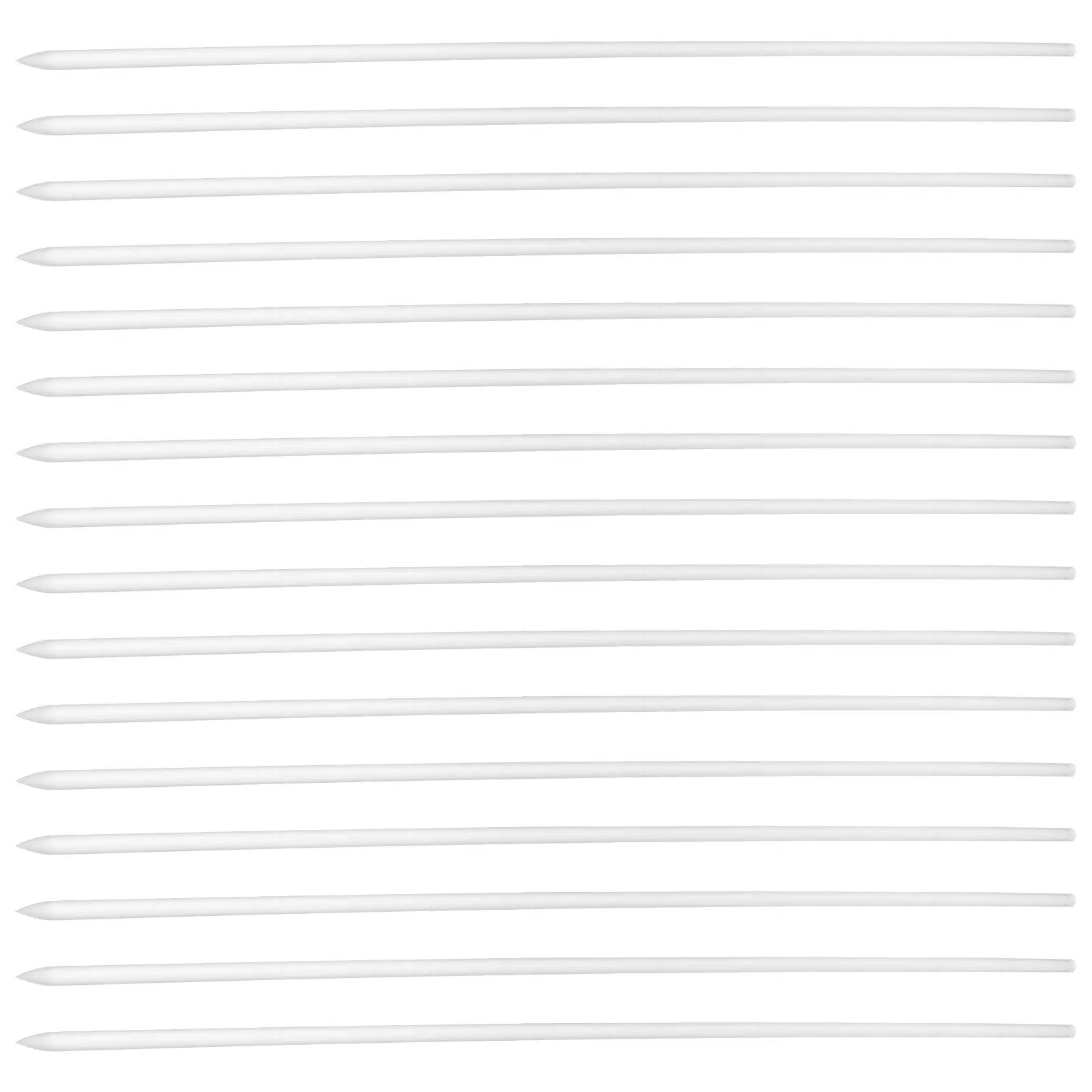 16Pcs Acrylic Plant Support Stakes Transparent Single Stem Support Plant Stakes Garden Climbing Trellis Scaffold Accessories