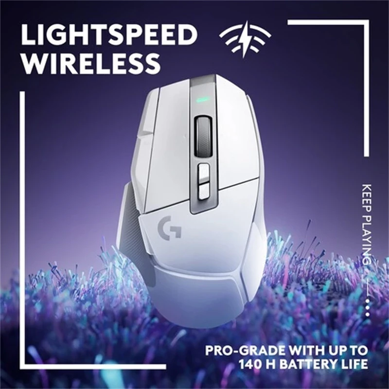 لوجيتك G502 X ماوس ألعاب لاسلكي G502X LIGHTSPEED 25K Hero مستشعر بصري برمجة ماوس ألعاب جديد #6