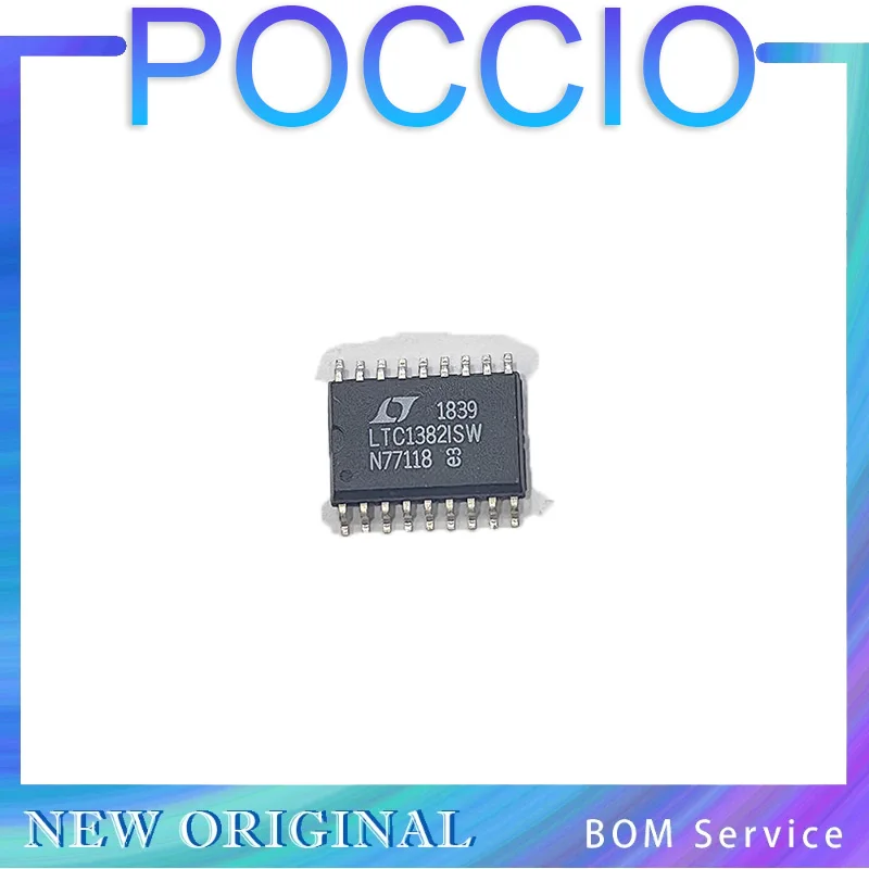 LTC1382 LTC1382CSW LTC1382ISW - Transceptor RS232 de baja potencia de 5 V con apagado