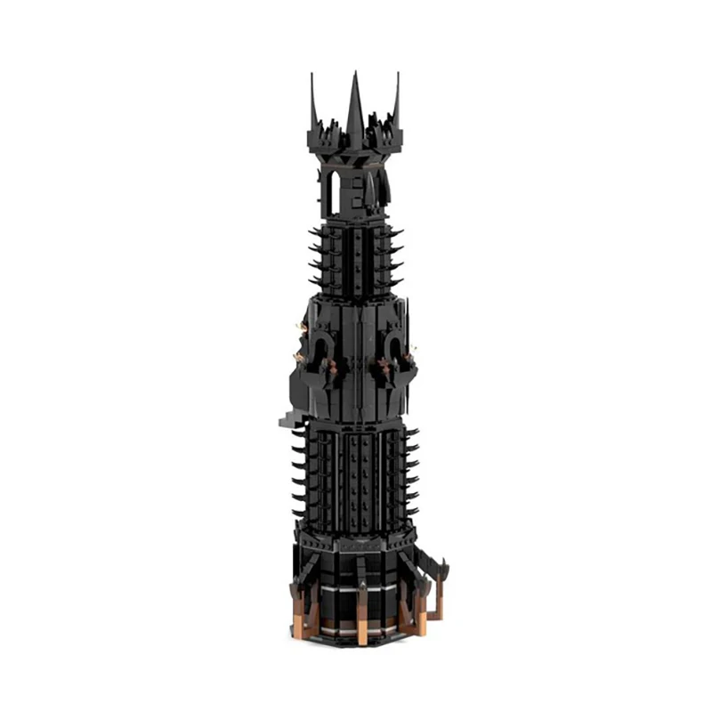 Anel filme modelo moc blocos de construção portão preto versão expandida modelo tecnologia tijolo montagem brinquedo construção presentes do feriado