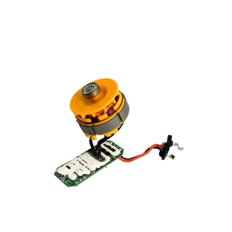 16.8V 2 Speed Brushless Full Motor Assembly, 12 Teeth Replacement Motor for Cordless Lithium Drill