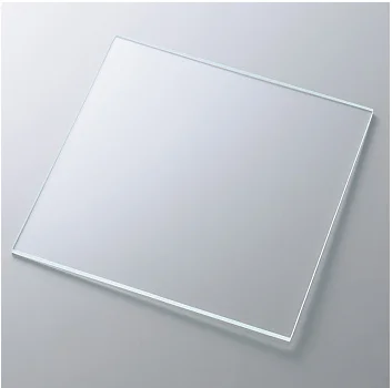 

Optical K9 window piece coated with anti-reflection film on one side 127X127X2mm