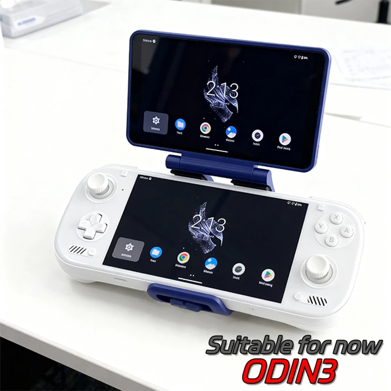For RP6 RP5 ODIN3  Retroid Dual Screen Add-on Expand 5.5 Inch Oled Screen Back Clip Design With TypeC Plug