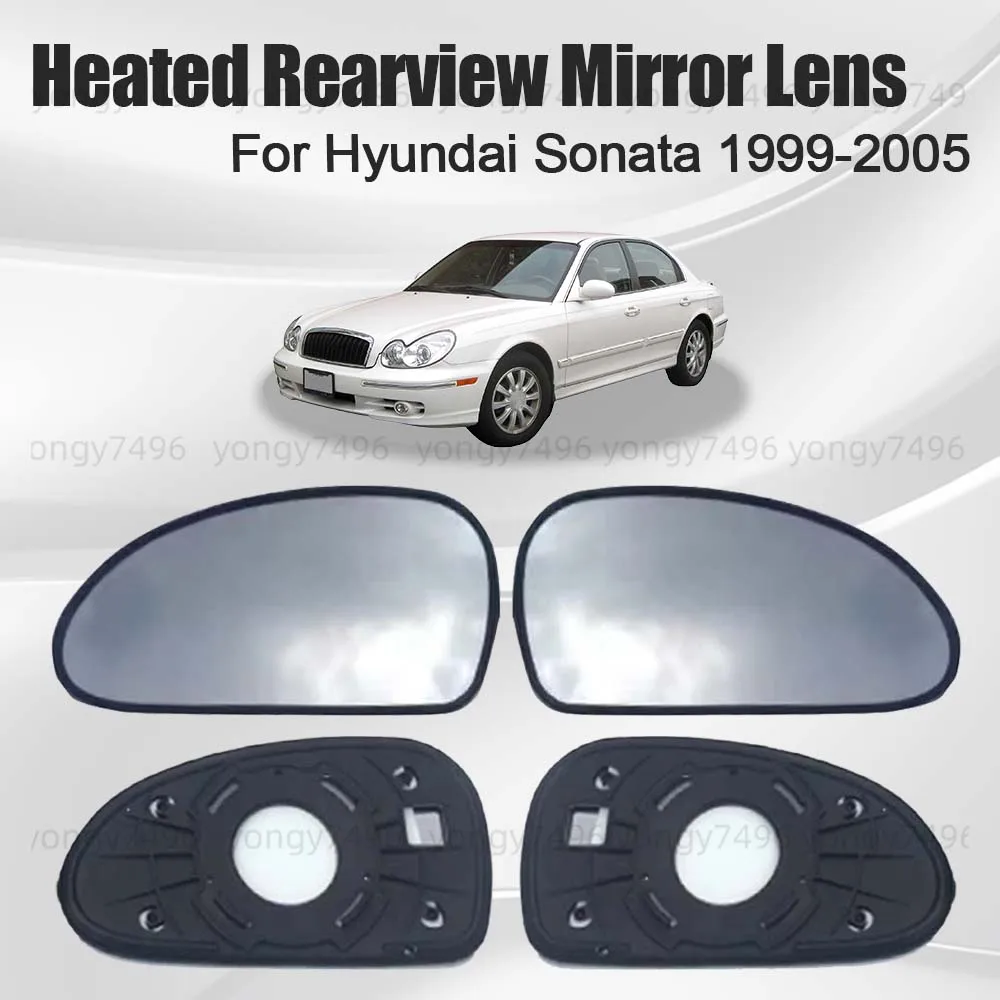 

Car Wide Angle Heated Rearview Mirror Lens For Hyundai Sonata 1999 2000 2001 2002 2003 2004 Replace Cars Accessories
