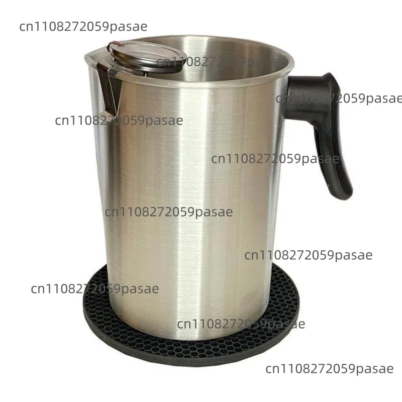 

3 Liter Candle Wax Melting Pot Set Melting/Pouring Pot Coaster Thermometer Pour Pot Candle Melting Cup