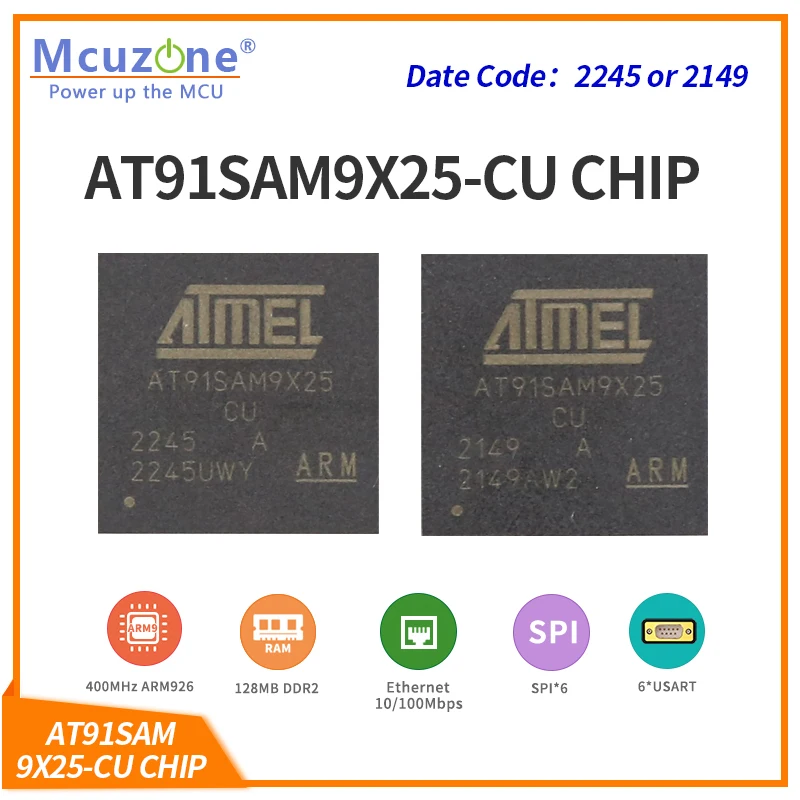 

AT91SAM9X25-CU ( ATMEL ARM9) чип CAN USB RJ45 UART 16 + ( ATMEL ARM9) чип CAN USB RJ45 UART 16 +