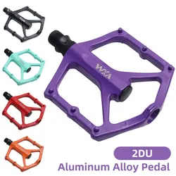 Ultralight 2DU Bike Pedals Cycling Road bmx Mtb Flat Platform Bicycle Parts Accessories