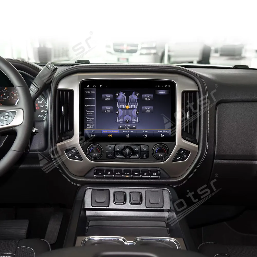 13.3 Inch Android 13 For Chevrolet Silverado GMC SIERRA 2014 - 2020 Car Multimedia GPS Player Audio Radio Stereo Head Unit