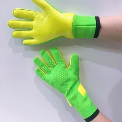 New Power Grip football goalkeeper gloves 2024 Thickened latex with anti-slip and wear band finger protection gloves