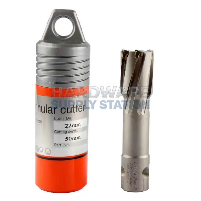 

Premium Stainless Steel Metal Hole Opener Carbide Coring Bit Magnetic Hollow Steel Plate 50mm for Industrial Use