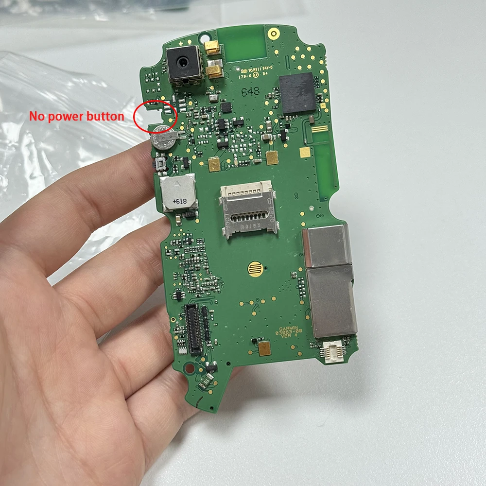 

Motherboard Mainboard English Version For GARMIN Oregon 750 No Power Button Handheld GPS Part Repair