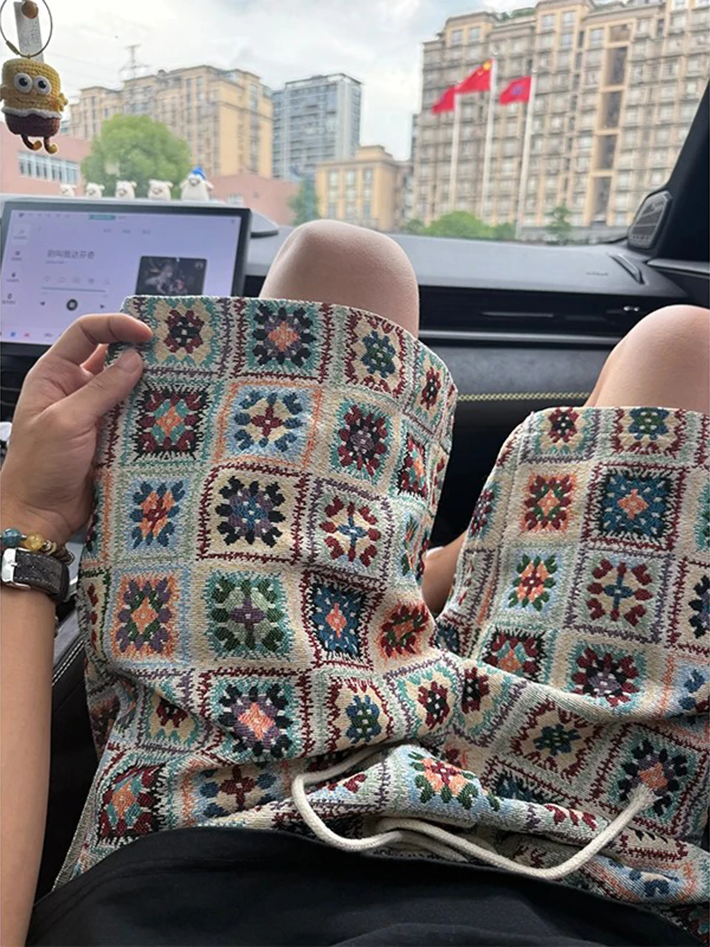 

Гавайские клетчатые мужские летние повседневные пляжные брюки «пять четвертей», свободные прямые брюки, не гладкие, со средней и низкой талией, модные орты