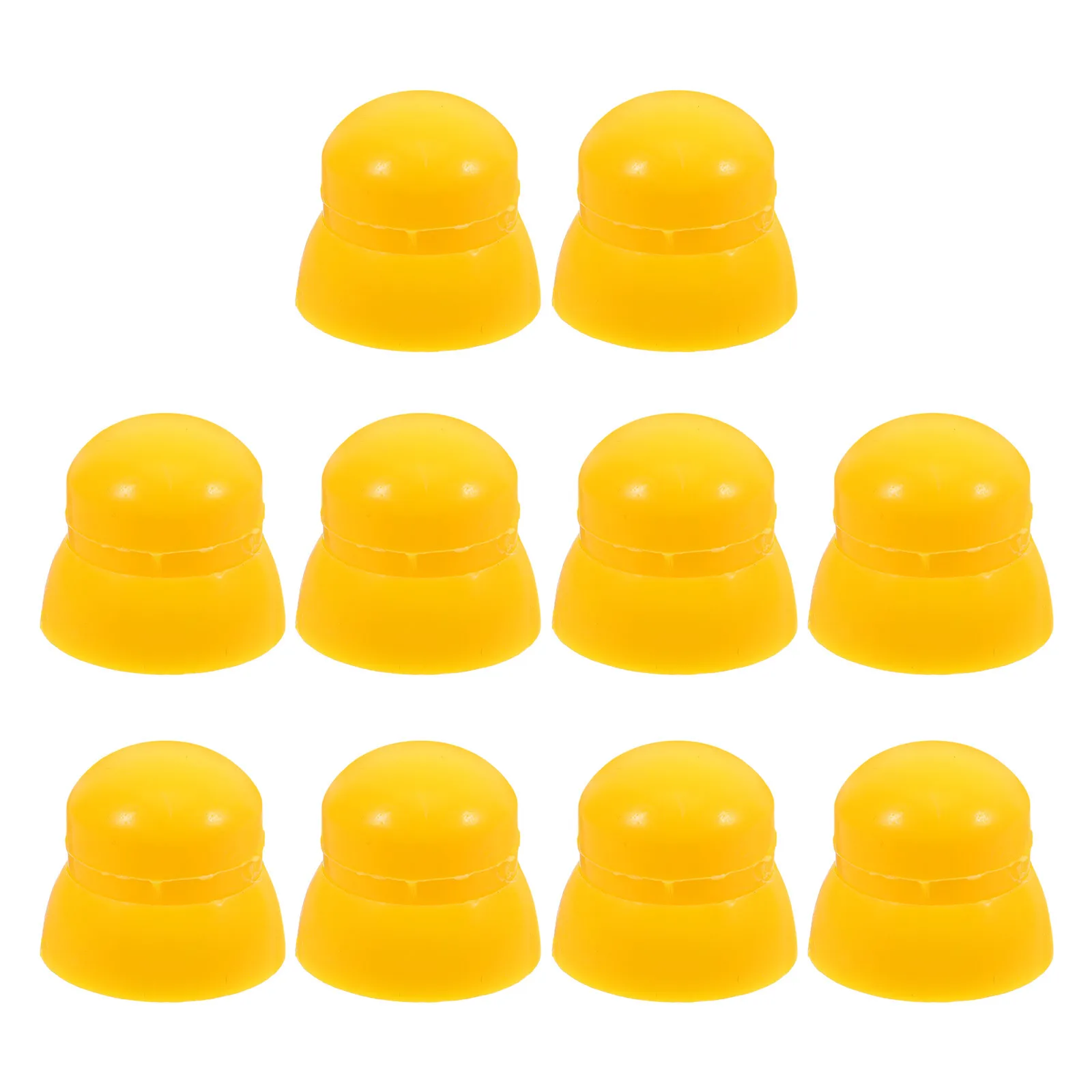 

10Pcs Plastic Nut Caps Playground Protective Covers Bolt Safety Covers for Gardens Parks Outdoor Equipment Protective Caps