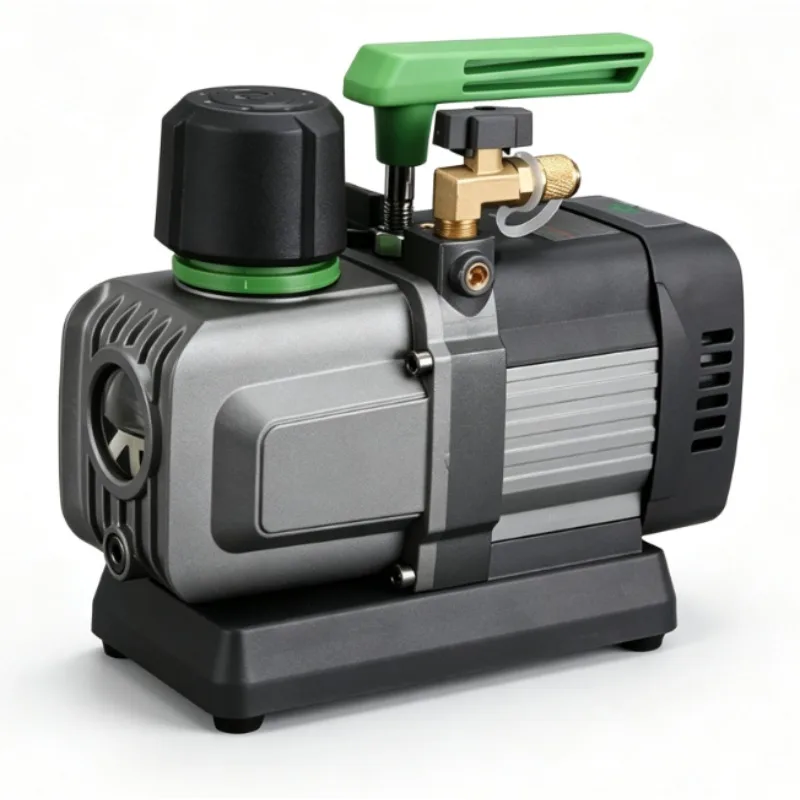 ST-2BM 1.5L Dual Stage Vacuum Pump 71L/min, Brushless R32 Compatible 220V Air Conditioning Refrigeration Evacuation