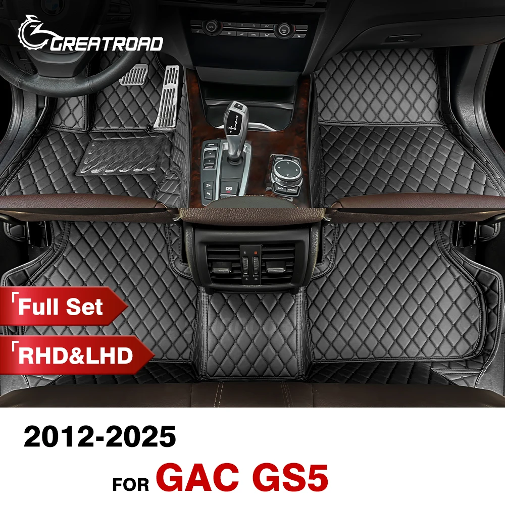 

Для JAC GS5 2012-2025 2024 2023 2022 2021 2020 автомобильный напольный коврик на заказ автомобильный ковер чехол аксессуары для интерьера защитная накладка