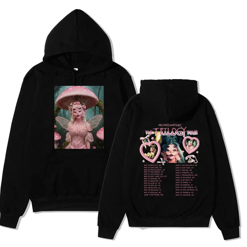 

Melanie Martinez The Trilogy Tour 2024 Hoodie Mens Womens Hip Hop Fashion Oversized Sweatshirts Vintage Couples Fleece Pullover