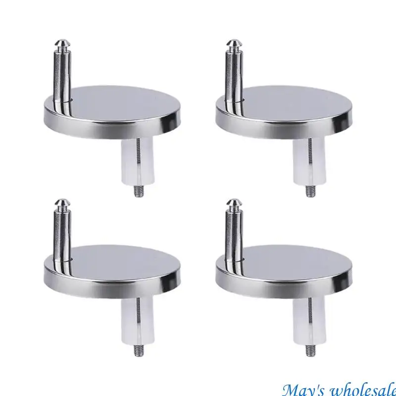 4pcs Adjustable Length Toilet Mounting Hardware 4 Pack Toilet Fixing Screws Excellent Fit for Various Models 448A