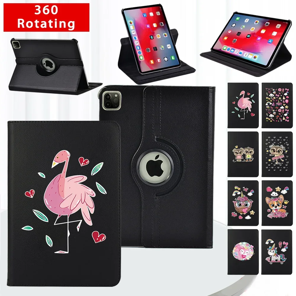 

360 Degrees Rotating EVA Tablet Case For Apple IPad Pro 9.7"/Pro 10.5"/Pro 11" 2018/2020 Smart Automatic Sleep Function Case