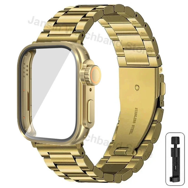 Ultra Case+Edelstahlarmband für Huawei Watch Fit 5 Pro 4 3 Armband für Huawei Fit3 Fit4 Pro Fit5 5Pro Metall-Armband – Detail 2