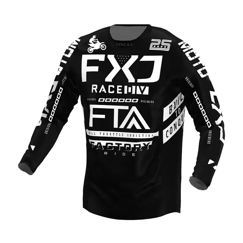 Customized motorcycle jerseys Off road sports shirt for men and women Extra large size XXXXL MX MTB BMX Speed drop jersey pink