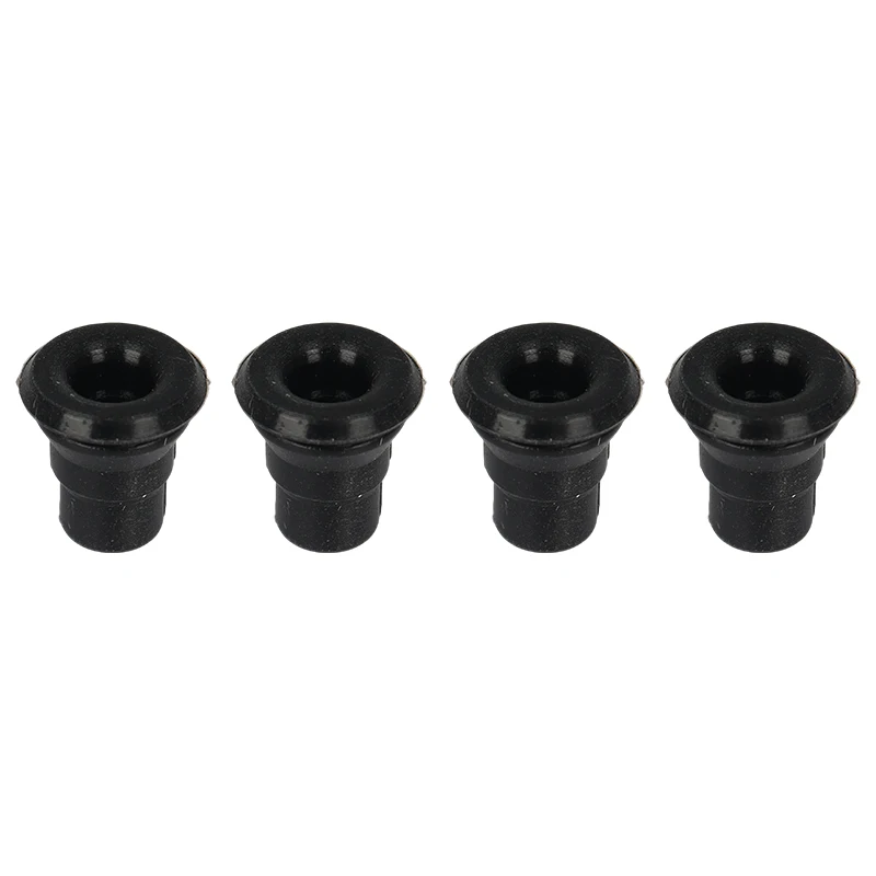 4pcs RV Rubber Pan Black Support Grommet SSPA0047 Durable For Thetford Spinflo Type Motorhome Caravan Camper Van RV Accessories