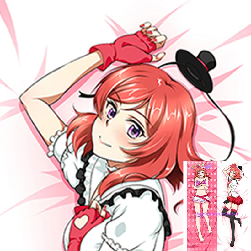 

Anime Dakimakura Pillow Case Nishikino Maki Sexy and Busty Beautiful Girl Double-Sided Halloween