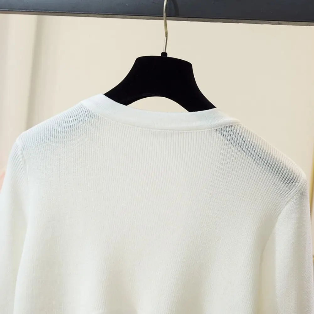 Summer Women Thin Sunscreen Cardigan Simple Short Coat Casual Basic Slim Korean Long Sleeve Top Sunscreen Clothing
