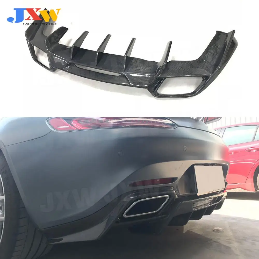 

Carbon Fiber Rear Lip Diffuser Spoiler for Mercedes Benz AMG GT AMG GTS AMG GTR Coupe 2-Door Car Styling