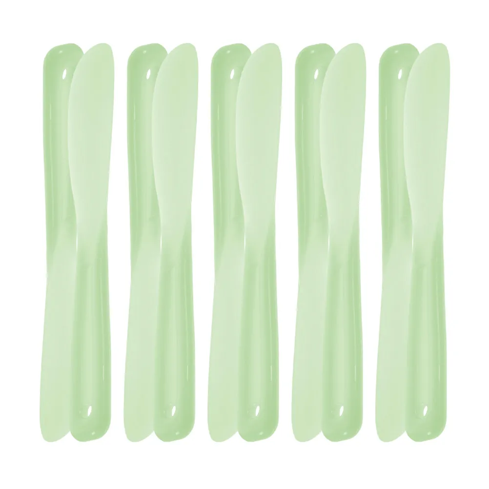 

20Pcs Spatula Silicone Makeup Mixing Tool Ergonomic Design for Face Cream Lipstick Foundation Eyeshadow Blending