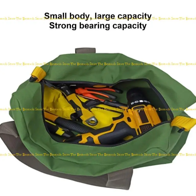12PF Multifunctional Portable Tool Bag Carpentry Canvas Cloth Storage Bag Organizers